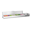 Countertop Prep Well / Refrigerated Topping Unit PREMIUM PLUS - 2300x353mm - 11x GN 1/4