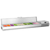 Countertop Prep Well / Refrigerated Topping Unit PREMIUM PLUS - 2300x353mm - 11x GN 1/4