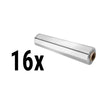 (16 pcs) Aluminium foil on roll - Cutter Box - 12 micron - 300mm