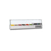 Countertop Prep Well / Refrigerated Topping Unit PREMIUM - 1550x390mm - 6x GN 1/3