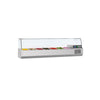 Countertop Prep Well / Refrigerated Topping Unit PREMIUM - 1600x390mm - 7x GN 1/3