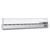 Countertop Prep Well / Refrigerated Topping Unit PREMIUM - 2100x390mm - 10x GN 1/3