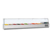 Countertop Prep Well / Refrigerated Topping Unit PREMIUM - 2150x390mm - 10x GN 1/3