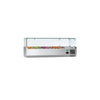 Top-mounted refrigerated display cabinet ECO - 1200x395mm - 4x GN 1/3