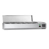 Countertop Prep Well / Refrigerated Topping Unit ECO - 1400x335mm - 6x GN 1/4