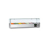 Countertop Prep Well / Refrigerated Topping Unit PREMIUM - 1400x335mm - 6x GN 1/4