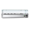 Countertop Prep Well / Refrigerated Topping Unit ECO - 1400x395mm - 6x GN 1/3