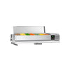 Countertop Prep Well / Refrigerated Topping Unit PREMIUM - 1500x281/335mm - 7x GN 1/4