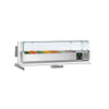 Countertop Prep Well / Refrigerated Topping Unit PREMIUM - 1500x335mm - 7x GN 1/4
