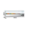 Witryna nadstawna chłodnicza ECO – 1500 x 335 mm – 7x GN 1/4