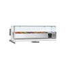 Countertop Prep Well / Refrigerated Topping Unit PREMIUM - 1500x395mm - 6x GN 1/3