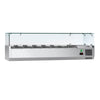 Countertop Prep Well / Refrigerated Topping Unit ECO - 1500x395mm - 6x GN 1/3
