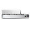 Countertop Prep Well / Refrigerated Topping Unit ECO - 1600x335mm - 7x GN 1/4