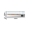 Countertop Prep Well / Refrigerated Topping Unit PREMIUM - 1600x335mm - 7x GN 1/4