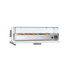 Countertop Prep Well / Refrigerated Topping Unit ECO - 1600x335mm - 7x GN 1/4
