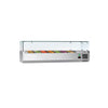 Countertop Prep Well / Refrigerated Topping Unit ECO - 1600x335mm - 7x GN 1/4