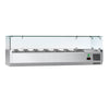 Countertop Prep Well / Refrigerated Topping Unit ECO - 1600x395mm - 7x GN 1/3
