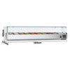 Countertop Prep Well / Refrigerated Topping Unit ECO - 1800x335mm - 8x GN 1/4