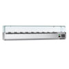 Countertop Prep Well / Refrigerated Topping Unit ECO - 1800x335mm - 8x GN 1/4