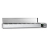 Countertop Prep Well / Refrigerated Topping Unit PREMIUM - 1800x395mm - 8x GN 1/3