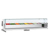 Countertop Prep Well / Refrigerated Topping Unit PREMIUM - 1800x395mm - 8x GN 1/3