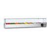 Countertop Prep Well / Refrigerated Topping Unit PREMIUM - 1800x395mm - 8x GN 1/3