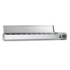 Countertop Prep Well / Refrigerated Topping Unit ECO - 2000x335mm - 10x GN 1/4