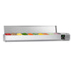 Countertop Prep Well / Refrigerated Topping Unit PREMIUM - 2000x281/335mm - 10x GN 1/4