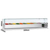 Countertop Prep Well / Refrigerated Topping Unit PREMIUM - 2000x335mm - 10x GN 1/4