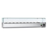 Countertop Prep Well / Refrigerated Topping Unit ECO - 2000x335mm - 10x GN 1/4