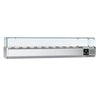 Countertop Prep Well / Refrigerated Topping Unit PREMIUM - 2000x335mm - 10x GN 1/4