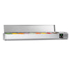 Countertop Prep Well / Refrigerated Topping Unit PREMIUM - 2000x395mm - 9x GN 1/3