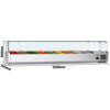 Countertop Prep Well / Refrigerated Topping Unit ECO - 2000x395mm - 9x GN 1/3