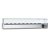 Countertop Prep Well / Refrigerated Topping Unit PREMIUM - 2000x395mm - 9x GN 1/3