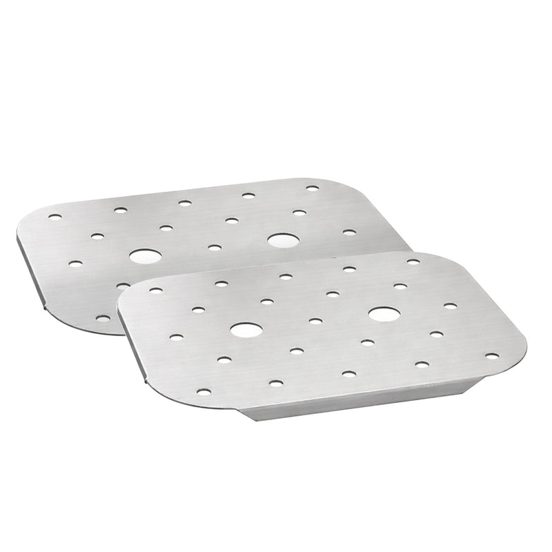 (2 szt.) Wkładka ociekowa do pojemnika GN ze stali nierdzewnej - GN 1/2