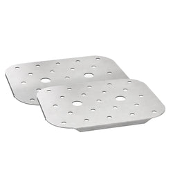 (2 szt.) Wkładka ociekowa do pojemnika GN ze stali nierdzewnej - GN 1/3