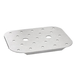 (2 szt.) Wkładka ociekowa do pojemnika GN ze stali nierdzewnej - GN 1/1