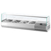 Countertop Prep Well / Refrigerated Topping Unit PREMIUM PLUS - 1328x413mm - 4x GN 1/3
