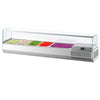 Countertop Prep Well / Refrigerated Topping Unit PREMIUM PLUS - 1493x353mm - 6x GN 1/4