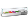 Countertop Prep Well / Refrigerated Topping Unit PREMIUM PLUS - 1493x413mm - 5x GN 1/3