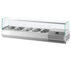 Countertop Prep Well / Refrigerated Topping Unit PREMIUM PLUS - 1493x413mm - 5x GN 1/3