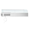 Countertop Prep Well / Refrigerated Topping Unit PREMIUM PLUS - 2300x353mm - 11x GN 1/4