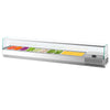 Countertop Prep Well / Refrigerated Topping Unit PREMIUM PLUS - 2300x353mm - 11x GN 1/4