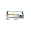 Countertop Prep Well / Refrigerated Topping Unit PREMIUM - with LED Lighting - 1200x335mm - 5x GN 1/4