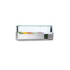Countertop Prep Well / Refrigerated Topping Unit PREMIUM - with LED Lighting - 1200x335mm - 5x GN 1/4