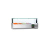 Countertop Prep Well / Refrigerated Topping Unit PREMIUM - with LED Lighting - 1200x395mm - 3x GN 1/3 + 1x GN 1/2