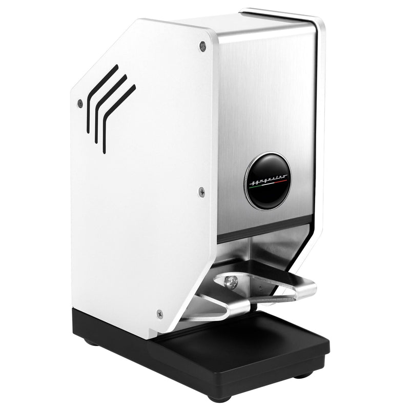 Automatyczny ubijak do kawy – nacisk 25 kg – biały