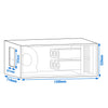 Exhaust Air Purification System with Motor - 2000m³/h - with Pre‑Filter & Activated Carbon Filter - incl. Protective Panel