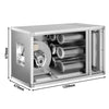 Exhaust Air Purification System with Motor - 2700m³/h - with Pre‑Filter & Activated Carbon Filter