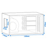 Exhaust Air Purification System with Motor - 2700m³/h - with Pre‑Filter & Activated Carbon Filter